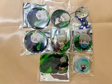 주술회전 캔뱃지/아크릴 키링/러버 스트랩 이누마키 토게 8종 세트