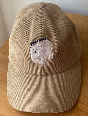 niko and 아사히야마 동물원 응원 시로쿠마 자수 캡