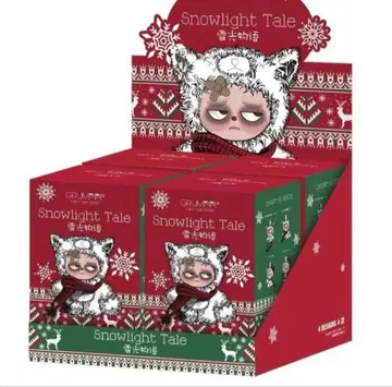 그랑피피 grumpipi popmart 설광 이야기 크리스마스 정품