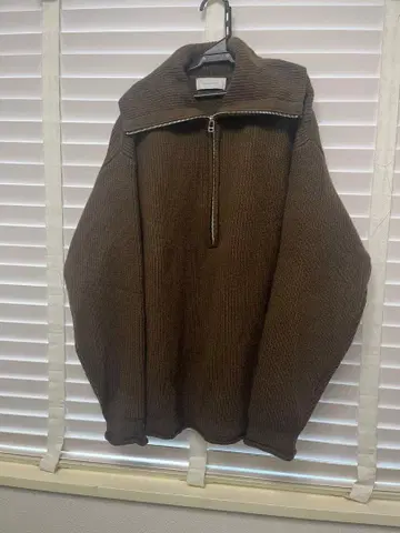 Adam et Rope' 하프 지퍼 니트 스웨터