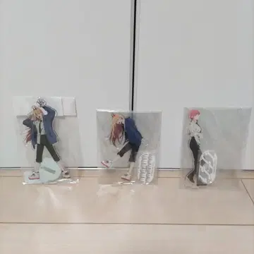 체인소 맨 DVD 구매 특전 아크릴 스탠드 2점 세트 + 1점