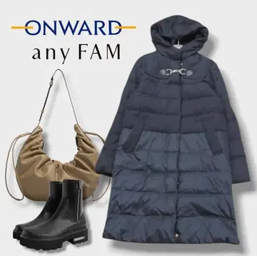 [세탁 가능] 온워드 카시야마*anyFAM*콤비 다운 코트