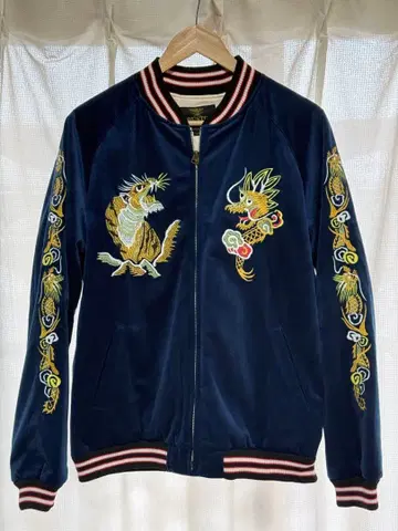 HOUSTON VELVETEEN SOUVENIR JACKET 스카잔