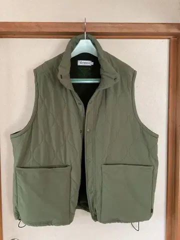 Evisen MIND LIGHT QUILTING VEST OLIVE L