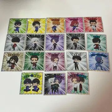 블루 록 블루록맨 초코 스티커 전종