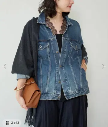 Plage 데님 자켓