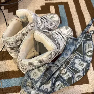 phatfarm 달러 패턴 스니커즈 두라그 세트 판매