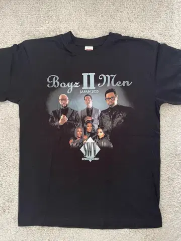 Boyz II Men 티셔츠 일본 공연 2025