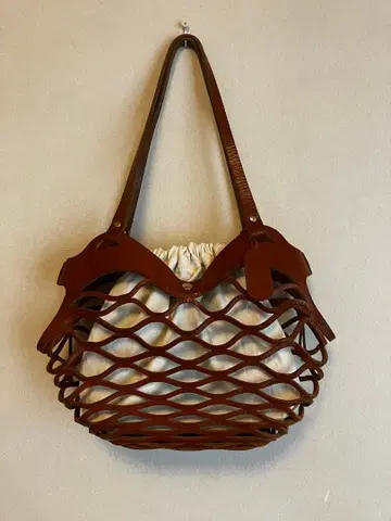 키소라 키소라 탄도 메쉬 가죽 토트