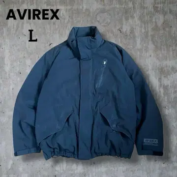 AVIREX 패딩 자켓 점퍼 아우터 블랙 사이즈 L