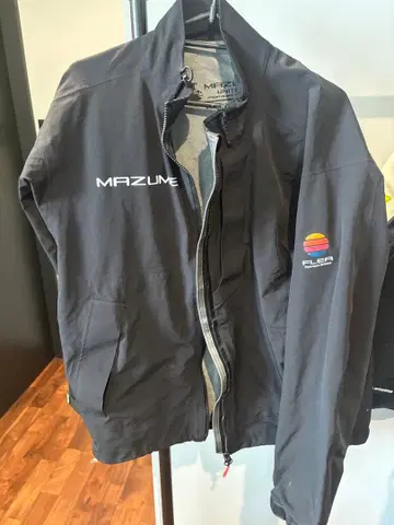 MAZUME 방수 낚시용 자켓 블랙