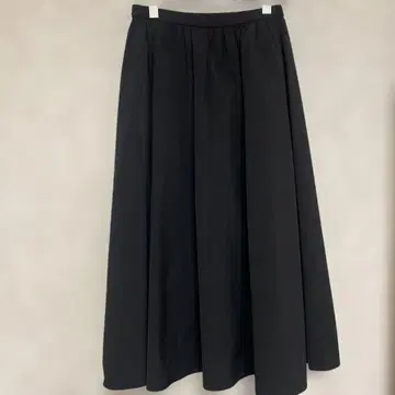 23구 블랙 플레어 롱 스커트 38