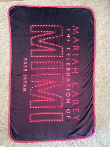 MARIAH CAREY MIMI 2025 JAPAN 담요