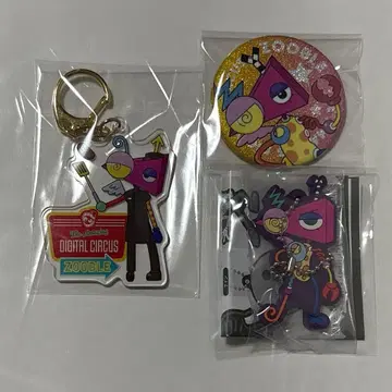 어메이징 디지털 서커스 즈블 캔뱃지 아크릴 키링