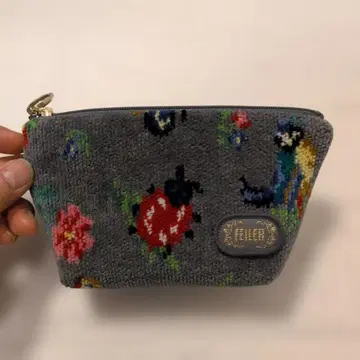 [ 미사용 ] 페이러 하이디 파우치 그레이 소