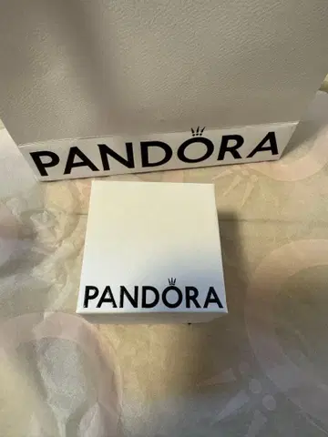 Pandora 로프 디자인 실버 귀걸이