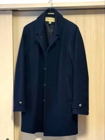 JOURNAL STANDARD 저널 스탠다드 울 코트 네이비