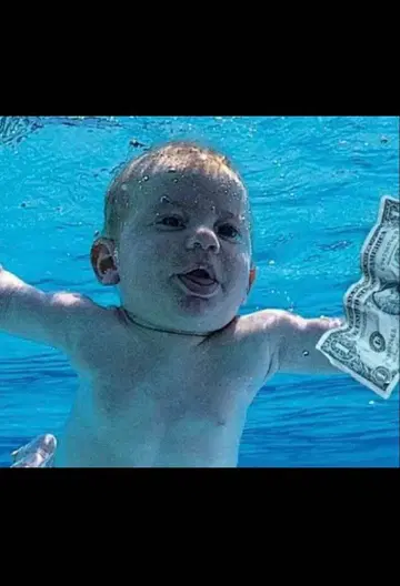 너바나 네버마인드 포스터 (미개봉 새상품)