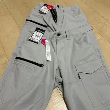BURTLE 4WAY 스트레치 작업 팬츠 M 그레이