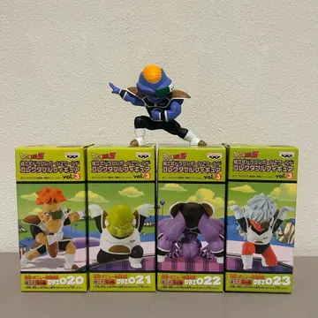 [ 5체 세트 ] 드래곤볼 Z 월드 콜렉터블 피규어 DBZ020