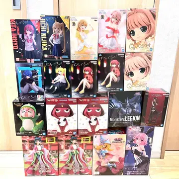 애니메이션 캐릭터 피규어 세트 19점