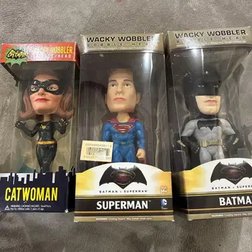 아메리칸 코믹스 피규어 세트 캣우먼 슈퍼맨 배트맨