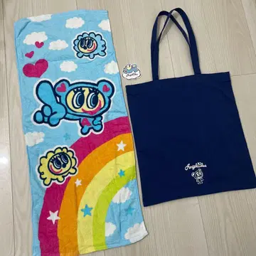 AngelBlue 토트백 타월 스티커 3종 세트