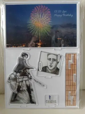 리바이 아커만 메모리얼 아크릴 스탠드 IN 진격의 히타 진격의 거인