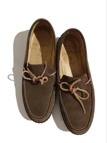 [ 26.5cm ] 폴로 랄프 로렌 스웨이드 드라이빙 슈즈