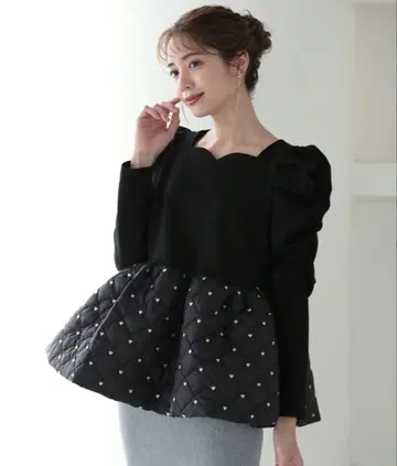 하트 퀼팅 상의 핏모어 셀포드 질스튜어트 좋아하시는 분께