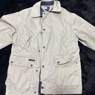 타미힐피거 베이지 아우터 자켓