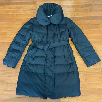 PLST 볼륨 칼라 다운 코트