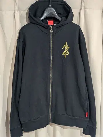 닌텐도 젤다의 전설 맨투맨 지퍼 후드티 블랙 M 한정판