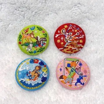 디즈니 자수 캔뱃지 2