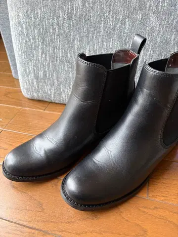 블랙 사이드 고어 부츠