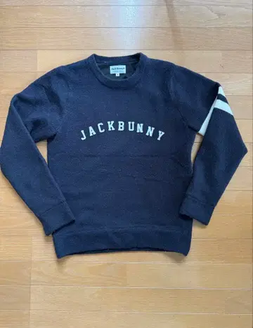 Jack Bunny!! 네이비 스웨터 사이즈 1