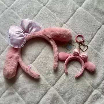 퓨로랜드 마이로 머리띠와 키링 세트