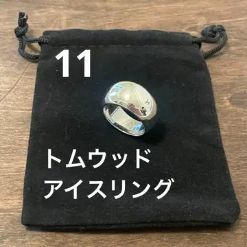 톰우드 11호 아이스 반지 시그넷 반지 925 새상품급