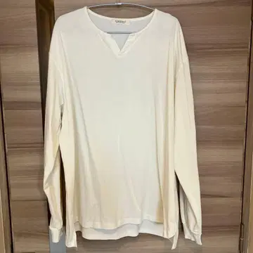 CONFECT 긴팔 티셔츠 화이트 일본제 사이즈 3