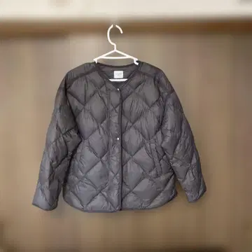 URBAN RESEARCH DOORS 차콜 그레이 퀼팅 자켓