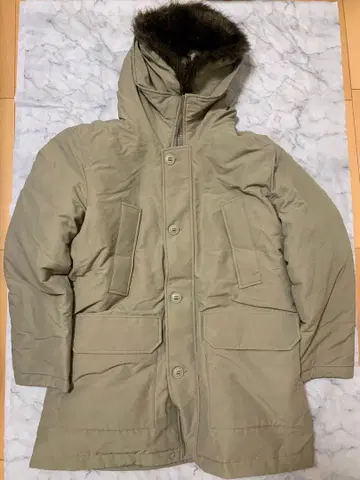 [ 새상품급 ] UNIQLO 울트라 웜 다운 코트 XXL 베이지