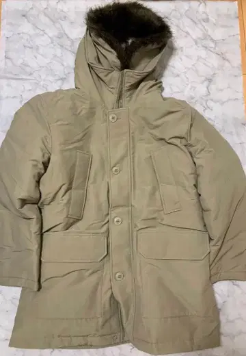 [ 새상품급 ] UNIQLO 울트라 웜 다운 코트 XXL 베이지