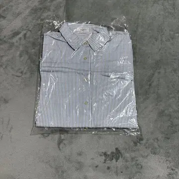 [ 새상품급 ] FRAY I.D 스트라이프 셔츠 블루 F 긴팔