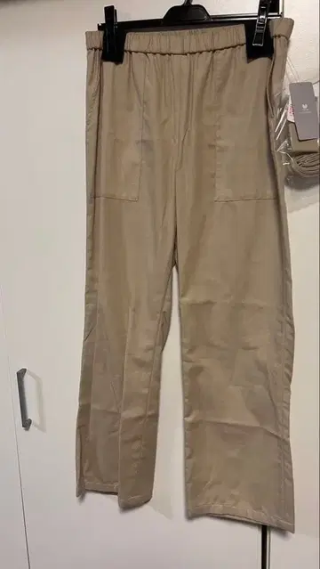 와코루 WACOAL 팬츠 L 사이즈 코튼 소재 베이지