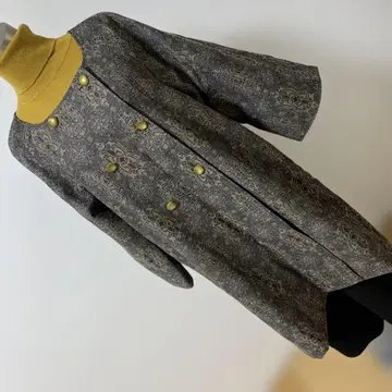 기모노 리메이크 코트