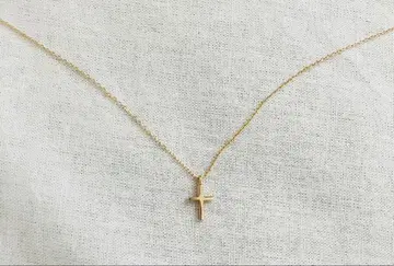 [ jouete ] 쥬에테 K10YG 레이어 크로스 목걸이