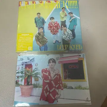 DEEPSQUAD VIVA SUMMER CD DVD 초회 생산 한정판