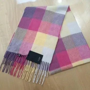 택 포함 새상품 키르테인 KILTANE 체크 머플러 미사용