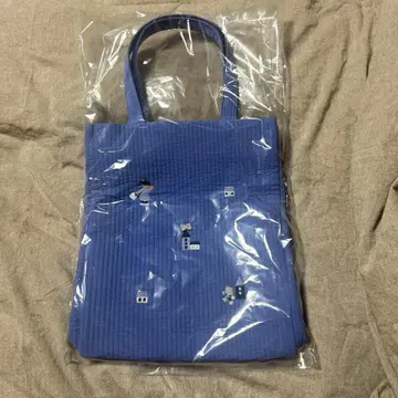 패밀리아 x pionunnal 파란색 토트백