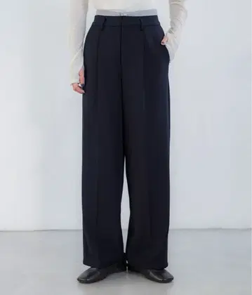 2way 레이어드 스트레이트 팬츠 crewre 크루레